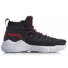 Li Ning Wade Collection Cushioning Abrasion Resistant High Top Basketball Shoes Men's Red Black ABAP027-2