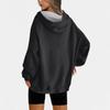 Women's Fashion Casual Hooded Sweatshirts Long Sleeve Christmas Printed Sweatshirts Top