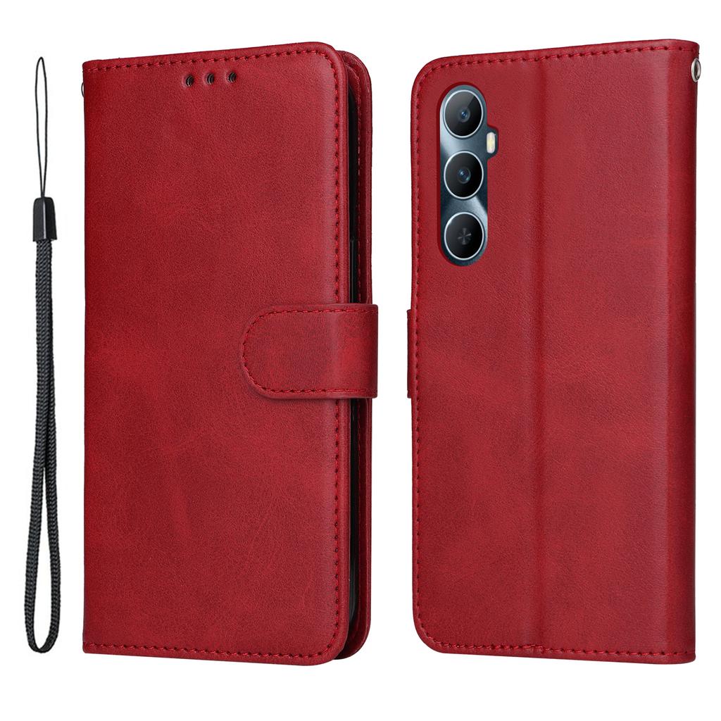 For Realme C65 4G Cell Phone Cases Magnetic Clasp Wholesale PU Leather Wallet Phone Stand Cover