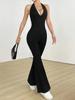 European & American Seamless Hollow-Back Jumpsuit: Summer Hip-Lifting Fitness Bodysuit