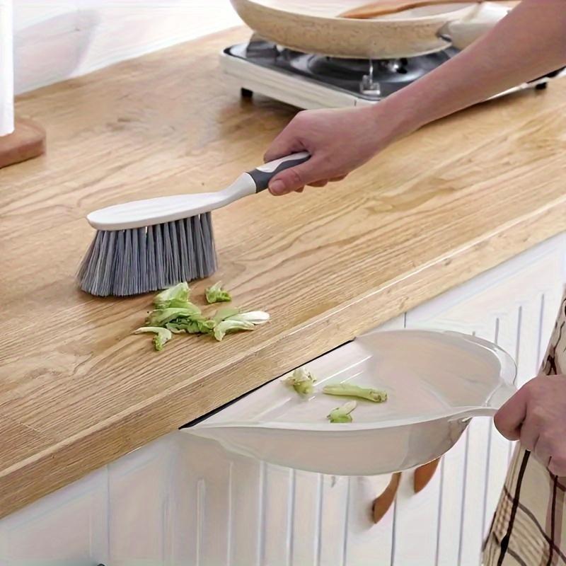 Tragbares Mini-Besen- und Kehrschaufel-Set für die Reinigung von Heim- und Büro-Schreibtischen