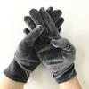 1 Pair Etiquette Short Gloves Sexy Gold Velvet Opera Party Gloves Sports Driving Warm Lady Mittens Swan Velour Evening Gloves