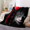 1PC Horror movie theme blanket, all-season lightweight home office outdoor nap multifunctional blanket, Halloween gifts