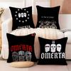 Cool Music Brand O-Omerta 47 1 Pillow Case Linen Pillow Case Sofa Home Decor Cushion Cover Cushion Cove