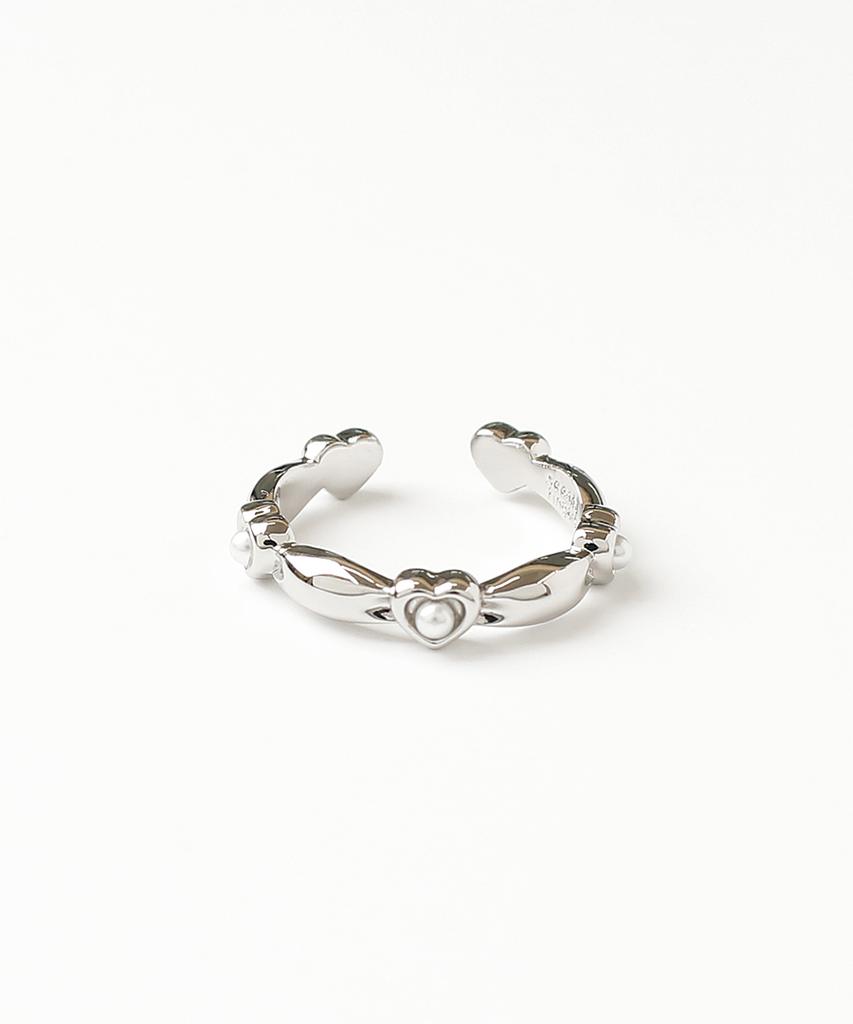Noonoo Fingers Baby Heart Pearl Ring