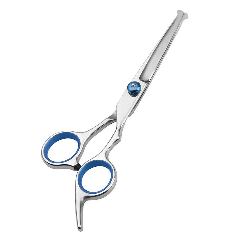 Premium Pet Grooming Scissors Safety Round Tip,  Scissors Portable Stainless Steel Shears For Dogs & Cats Pets Shears Supplies