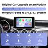 Ezonetronics Wireless CarPlay Android Auto Retrofit Kit Decoder Box for Mercedes Benz NTG 4.5 4.7 COMAND System 2011-2015