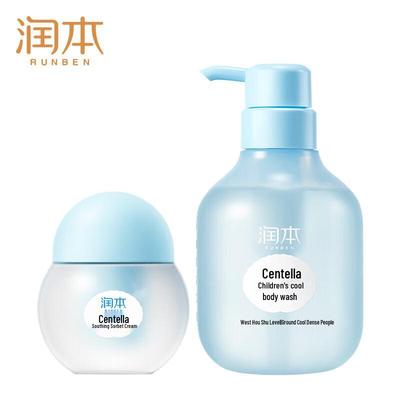 Conjunto Calmante e Refrescante Runben Centella para Crianças