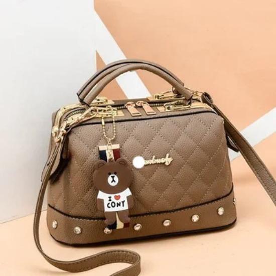 Small Female Fragrance Bag  Boston Shoulder Bags  New Fashion