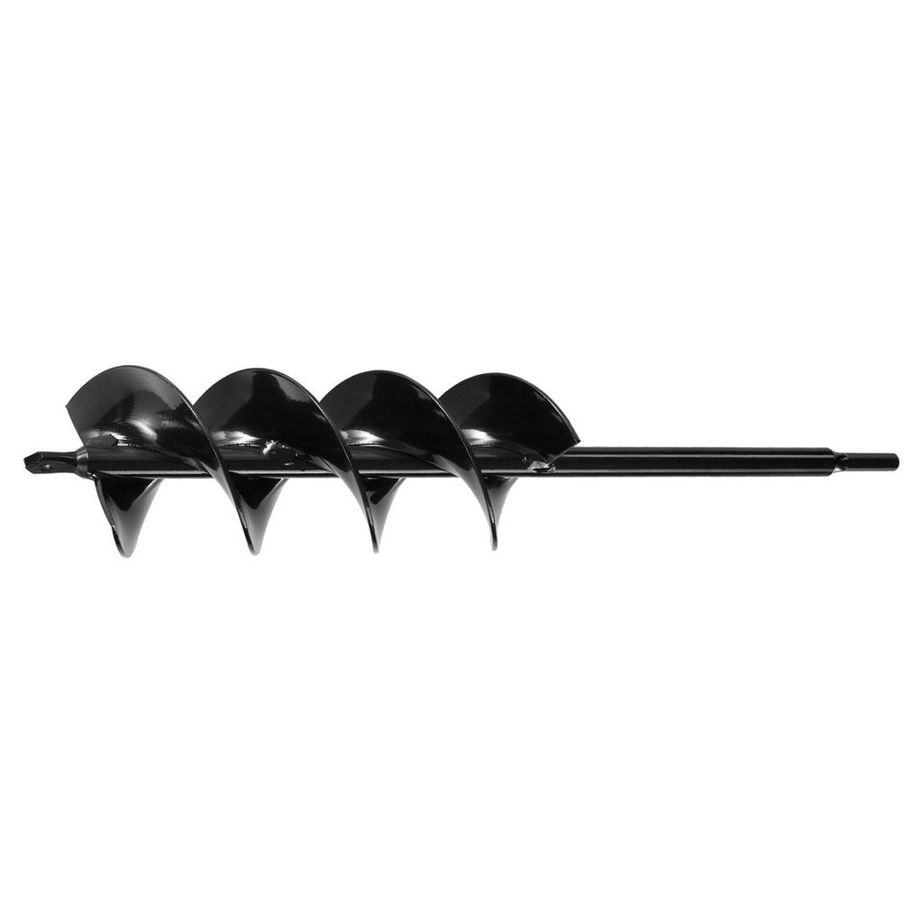 Auger Drill Bit 3.15 x 16.1 in Earth Spiral Post Hole Digger Planter Tool