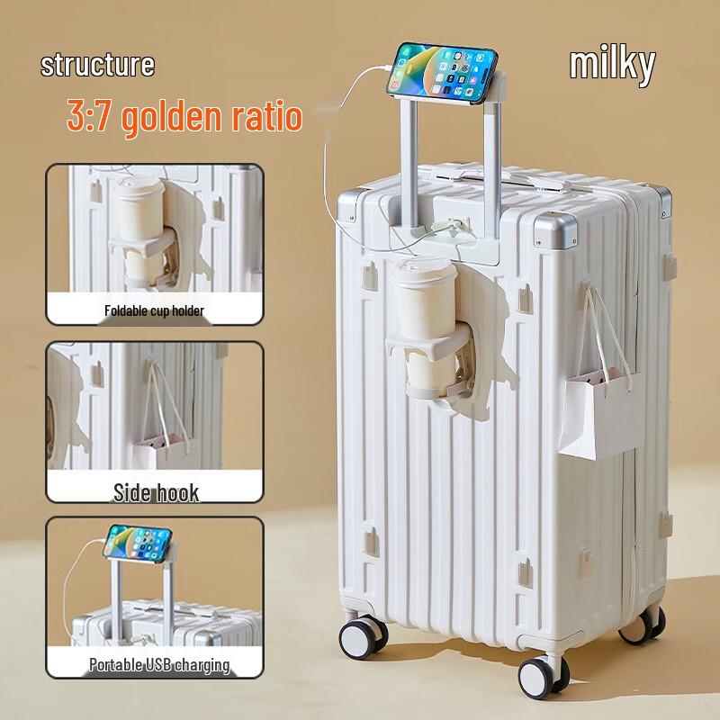 KarLot Durable Hardshell Spinner Suitcase 30 inch