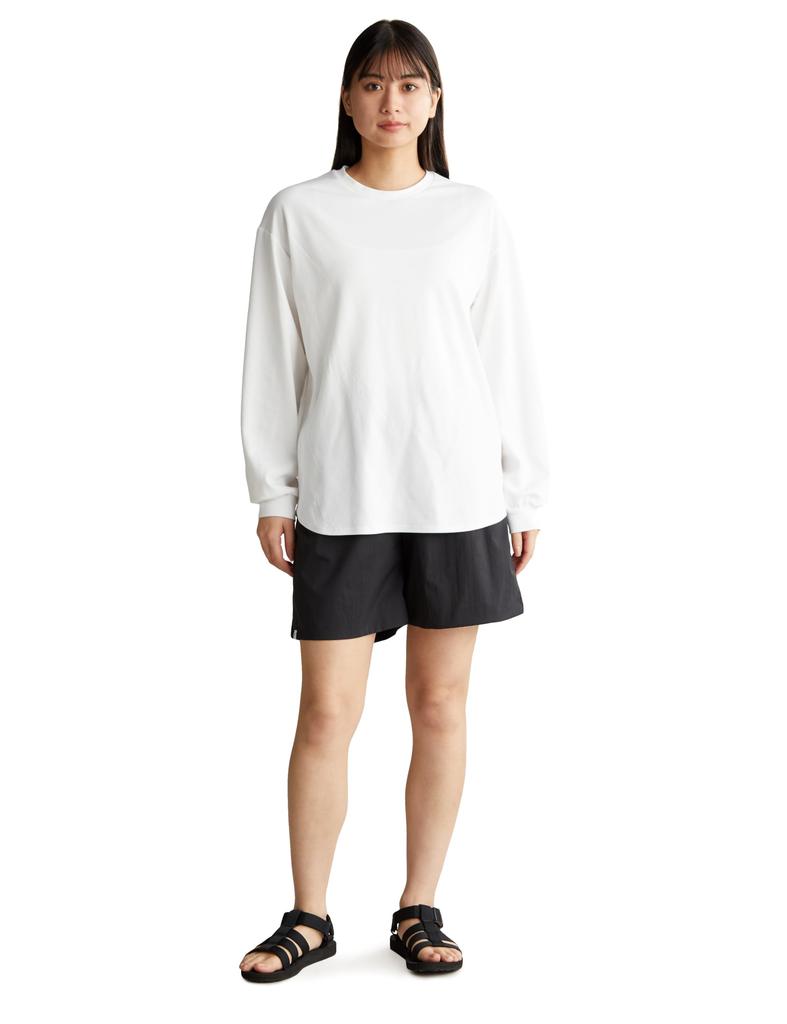 [NEUTRALWORKS.] NOWTER/WOVEN SHORTS Black S