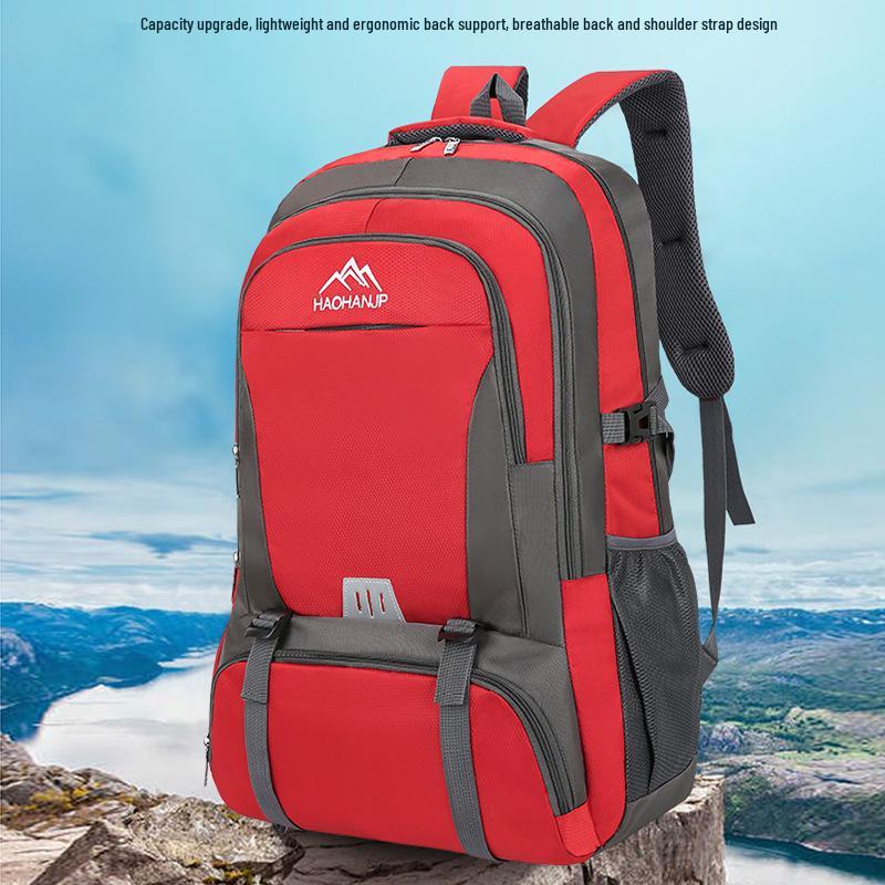 Men's Large Capacity Multifunctional Hiking Backpack - Lightweight Outdoor Travel Bag