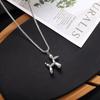 Fashionable And Creative Metal Balloon Dog Pendant Necklace Suitable For Men And Women Fun And Personalized Daily Jewelry Gifts