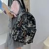 Schultasche Mode Neue Chinesische Schultasche Männliche und Weibliche Schüler Antikes Design Bambus Graffiti Rucksack Schüler Große Kapazität Rucksack Trend