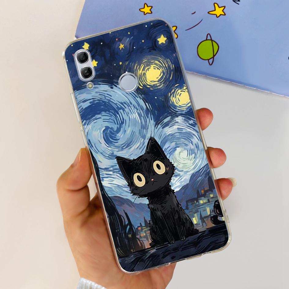 Für Honor 10 Lite Hülle HRY-LX1 HRY-LX2 Abdeckung Mode Schmetterling Transparentes Silikon Hüllen Für Honor 10 10i Honor10 Bumper