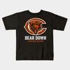 Boys Girls Soft Cotton Graphic Tees Chicago-Bears Breathable Daily School Wear Kids T-Shirts