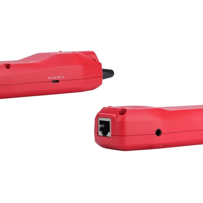  UT685B Kit TDR Cable Tester Pair Coaxial POE Network Cable Length Sequence Detector RJ11 RJ45 Plug Adapter Digital Meter