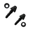 Rear Window Water Spray Nozzle Pair for Renault R12 Toros
