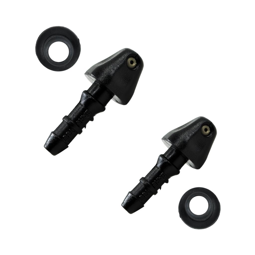 Rear Window Water Spray Nozzle Pair for Renault R12 Toros