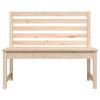 VidaXL Garden Bench 109 Cm Solid Pine Wood 824032