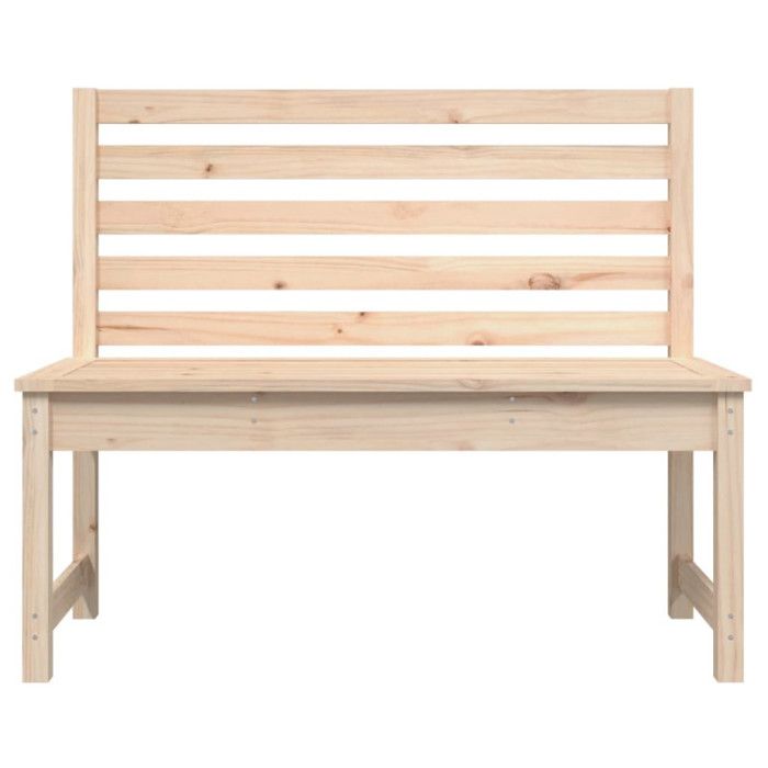 VidaXL Garden Bench 109 Cm Solid Pine Wood 824032