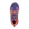 Wodoodporne buty turystyczne dziecięce dla chłopca/dziewczynki Trollkids Kids Tronfjell Hiker Low violet blue/mallow pink/papaya (475-111)