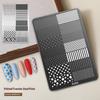 Lace Nail Art Transfer Printing Steel Plate Bowknot Polka Dots Nail Tools Bowknot Silicone Stamp Template
