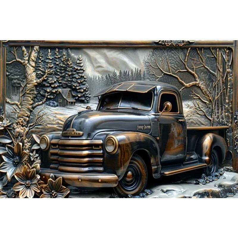 Retro Beer Metal Wall Art 20x30cm