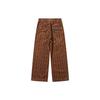Li Ning X Bruce Lee Collaboration Kung Fu Series Loose Pattern Corduroy Casual Pants Men Pants Clay-Brown AKXT785-2
