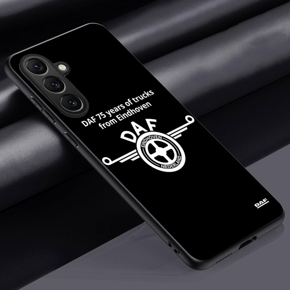 D-dafs Logo Car Logo Fashion Pattern Phone Case For Samsung Galaxy S26 S25 S24 S23 S22 S21 Plus Ultra Note20 Soft Black