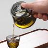 Japanese 350ml Side Handle Glass Teapot With Tea Infuser Filter Brewing Flower Tea Pot Puer Oolong Tea Maker Kungfu Tea Set