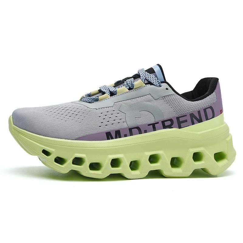 Men's Shoes Ultra-light Bottom Trend Versatile Sports Shoes Lightweight Breathable Non-slip Shock-absorbing Running Shoes Tide
