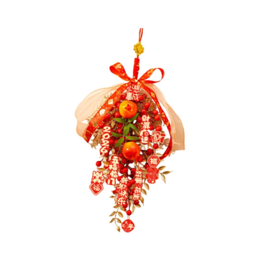 Chinese New Year Hanging Decoration Party Supplies Decorative Pendant 2026 Year of The Horse Decor for Restaurant Celebration