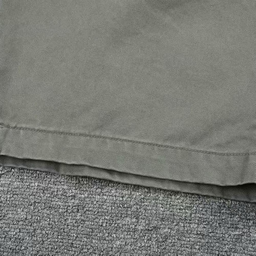 Summer Shorts Men Cotton Solid Casual Business Social Shorts Men Bermudas Loose Khaki Joggers