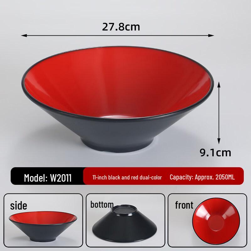 A5 Commercial Melamine Conical Hat Bowl