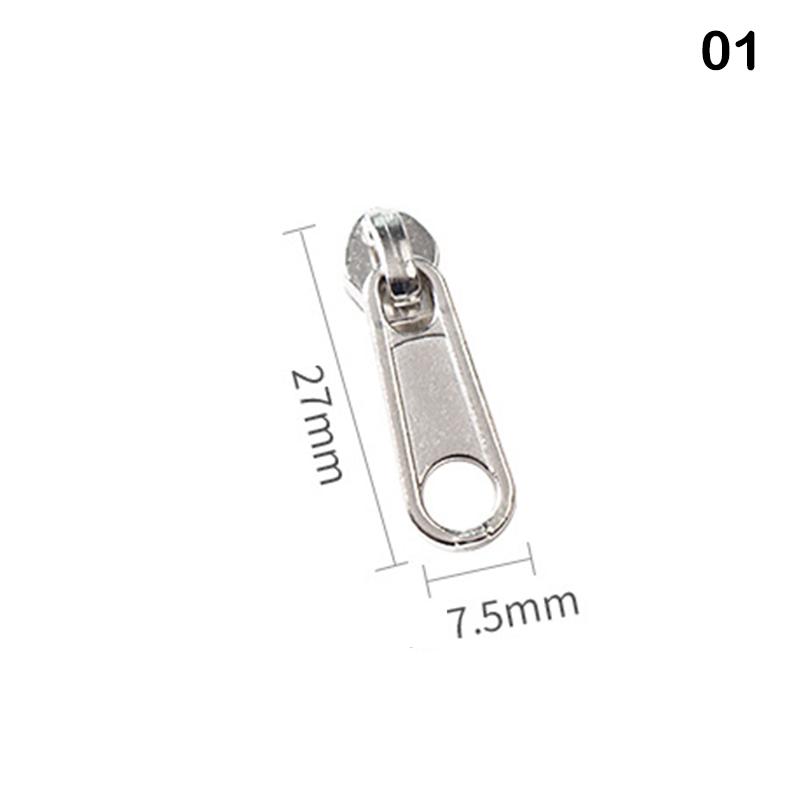 5/8Pcs 4 Sizes Universal Instant Fix Zipper Repair Replacement Slider Zippers