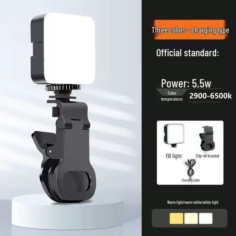 AY83 RGB Flash Light for Mobile, Live Broadcast, Computer, and DSLR Photography