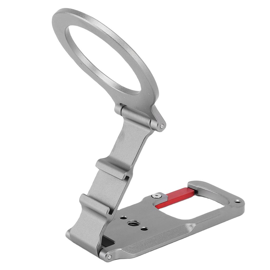 Magnetic Ring Phone Holder Folding Metal Multifunctional 1 4in Port Phone Mount Stand