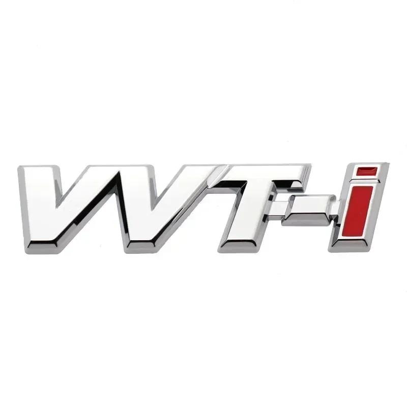 3D Metal VVTI Emblem Rear Trunk Car Sticker Fender Badge Decal For  Dual VVT-i Camry COROLLA YARiS Rav4 PRIUS