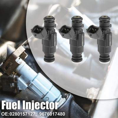 3 τεμάχια 0280157127 Μπεκ Ψεκασμού Καυσίμου για CITROEN C1 C-Elysée C3 C4 DS3 10L 12L