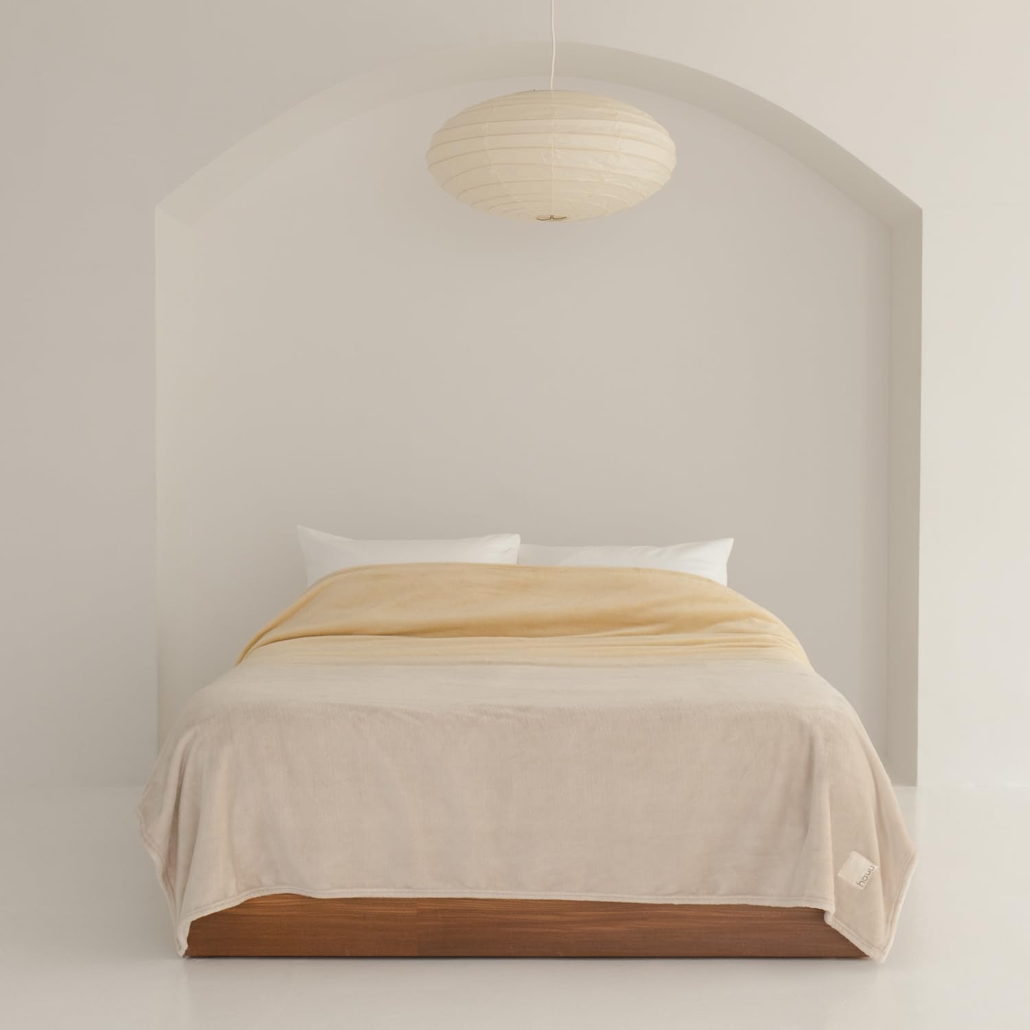 

Nishikawa Hauu Fluffy Blanket, Single, Yellow, Washable, Fluffy and Soft, FQ04045527