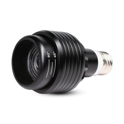 SPAHER Pflanzenwachstum 15W E26 Voll Hohe Farbe Hoch Einstellbarer Lichtstrahl für Innen 6000K Licht, LED, Sockel, Spektrum, Wiedergabe, PPFD, Winkel, Gartenarbeit,