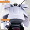 Fleece-Lined Waterproof Winter Motorcycle Windshield Cover