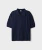 Seupao [100% Cotton] Collared Neck Short Sleeve Knit_Spkwg37M91