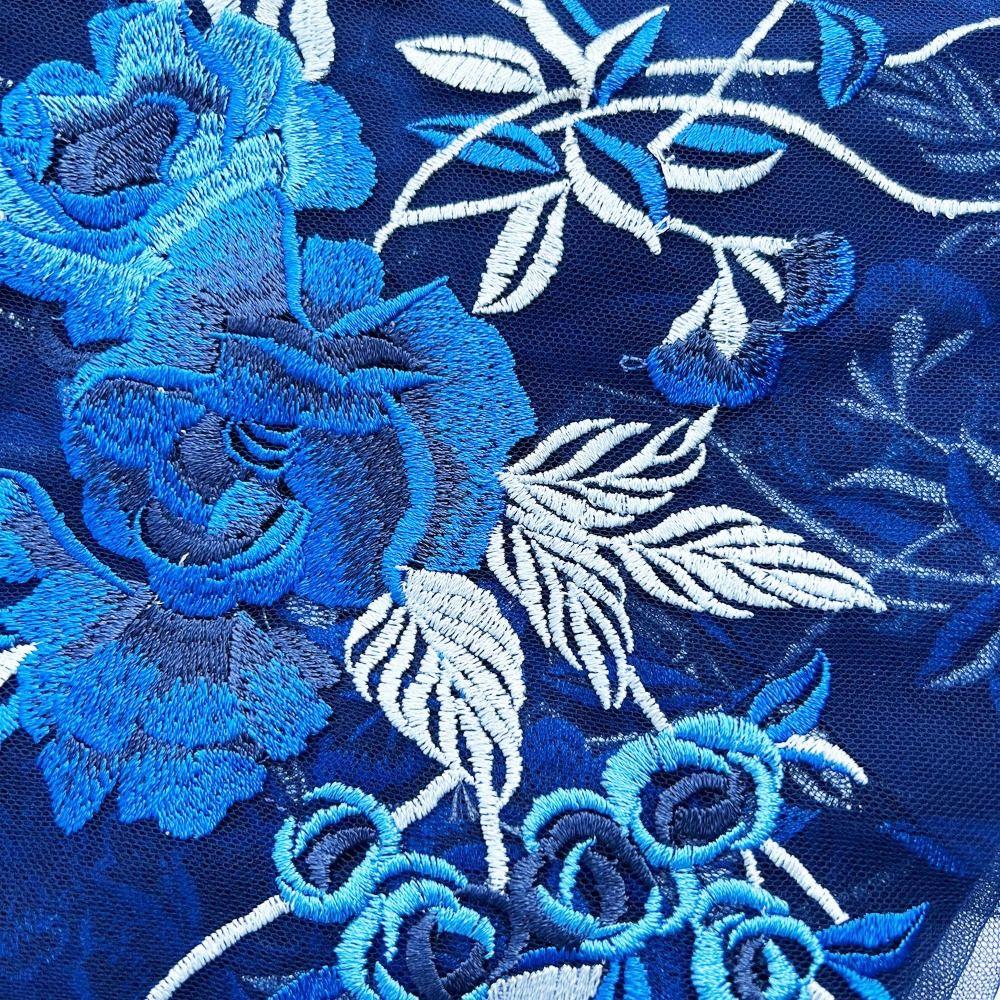 Elegant Clothing Applique Exquisite Clothes Patches Flower Embroidered Patches  Sewing