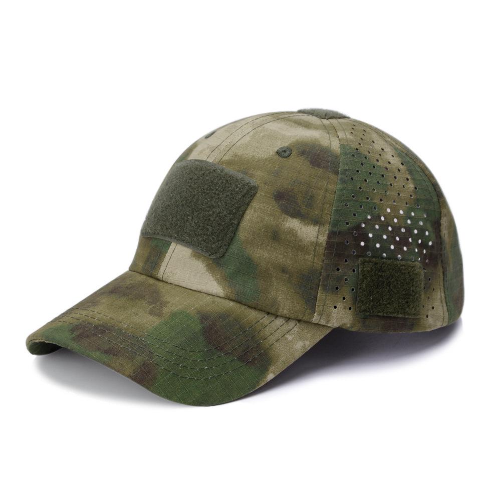 Men's Camouflage Breathable Mesh Baseball Cap for Outdoor Sports, Fishing & Duckbill Style
