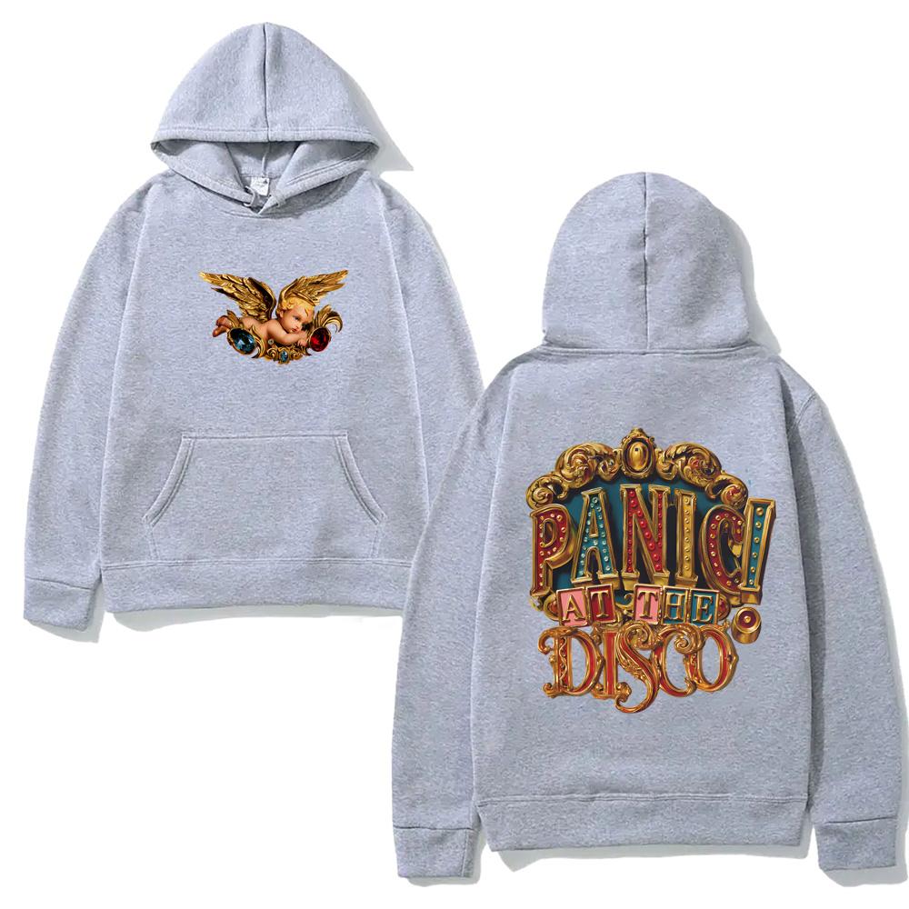 BAROQUE ANGEL PULLOVER HOODIE Panic! At The Disco 2025 New Harajuku Sweatshirt High Quality Clothing Sudaderas Hooded Hoody