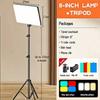Rechargeable Mobile Phone Fill Light Dimmable Light Overhead Live Streaming Light  Photography