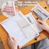 Mesh Zipper Pouch Zipper Document Bag Waterproof Zip File Folders Toys Sundries Puzzle Piece Storage Bag Pencil Case